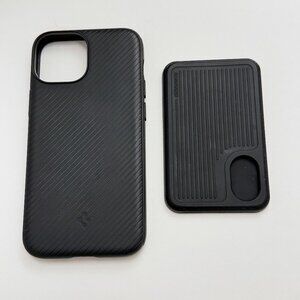 Spigen iPhone 13 Mini Mag Armor (MagFit) MagSafe TPU Case + Wallet Matte Black